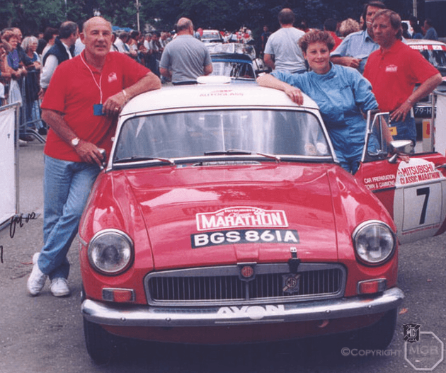 Sir Stirling Moss with BGS
