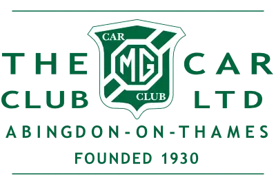 MG Car Club Banner